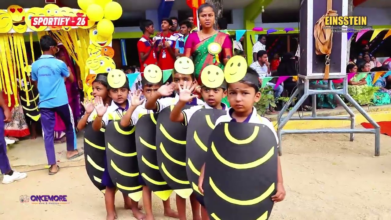 SPORTIFY - 26 | Einsstein Matric Hr Sec School | Komarapalayam | Bhavani | Sports day | Annual Day