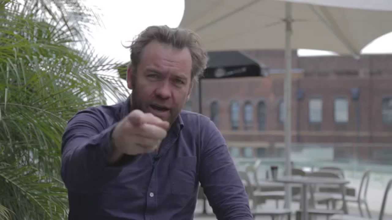 SPA Ambassador Brendan Cowell talks to camera on importance of asking RUOK