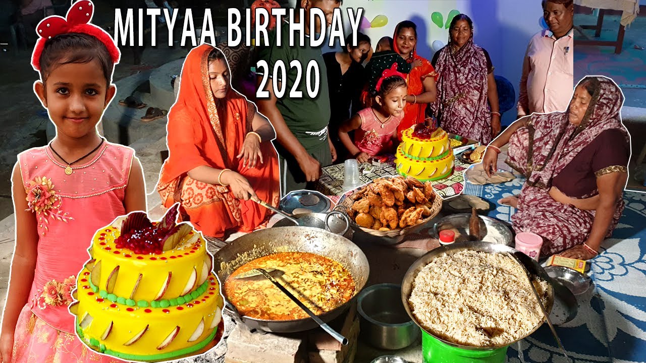MITYAA BIRTHDAY 2020 Special | मित्या के जन्मदिन पर हमने बनाया ढाबा स्टाइल कढाई पनीर DINNER VLOG