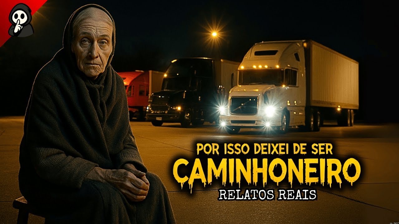 A VELHA DA ESTRADA | 6 RELATOS ASSUSTADORES DE CAMINHONEIROS