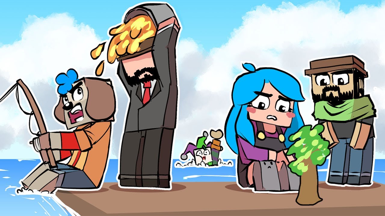 Raft BUT In Minecraft