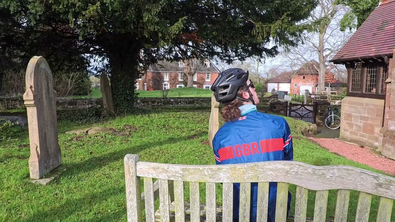 Valentine's day bike ride with Tom
