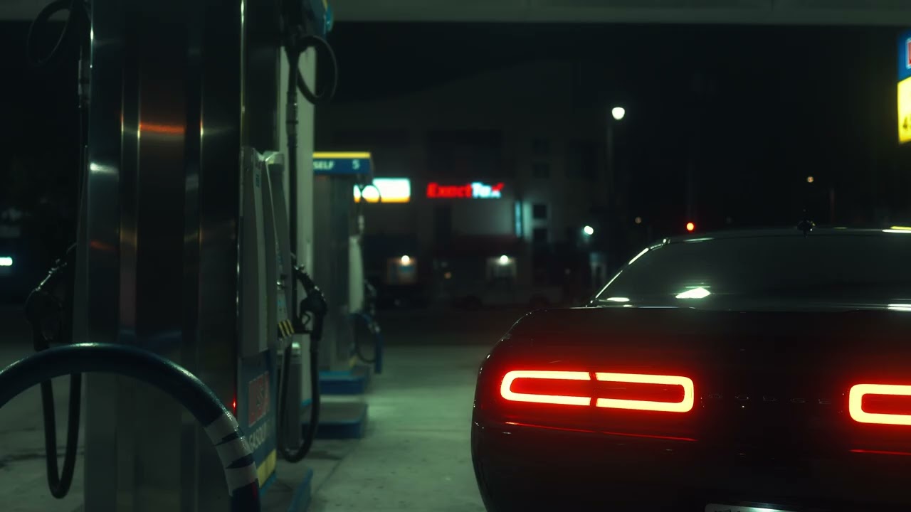 Moody Night Vibes | Gas Station Aesthetic with My Car