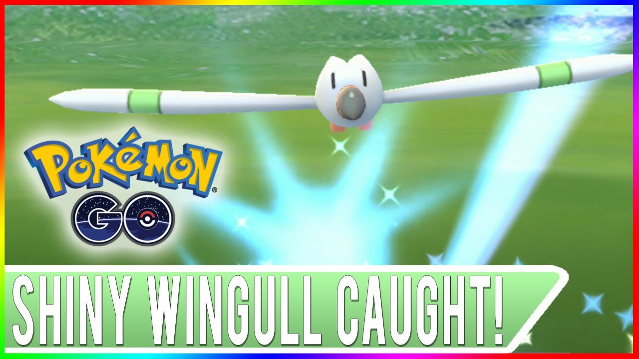 SHINY WINGULL CAUGHT! Worldwide Wingull Event! Wingull Spawn Rate Increase Today in Pok&eacute;mon GO!