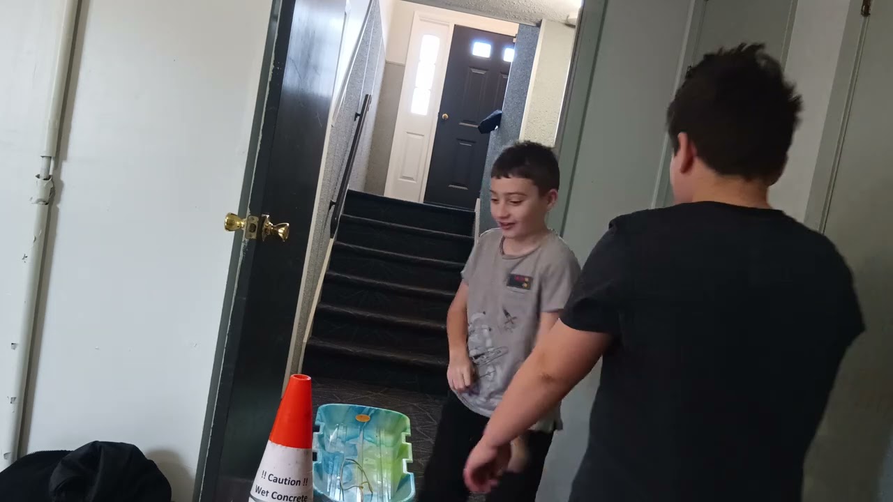 Mr Freddy falling down the stairs part 4