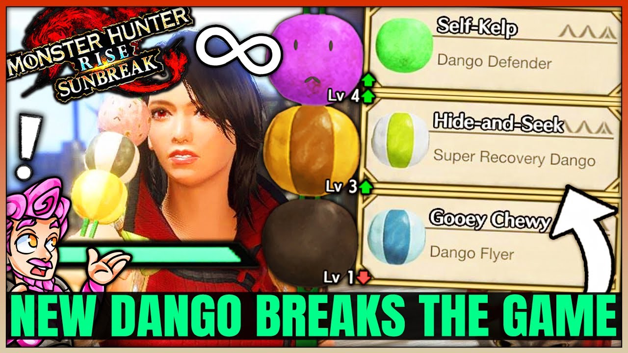 Dango is Actually OP Now - New INSANE Dango You Need to Use - Guide - Monster Hunter Rise Sunbreak!