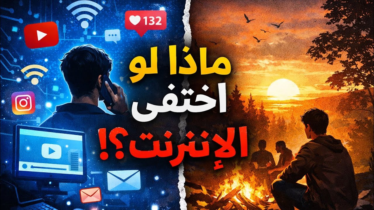 ماذا لو اختفى الإنترنت فجأة؟ العالم لن يكون كما تتخيل 😱