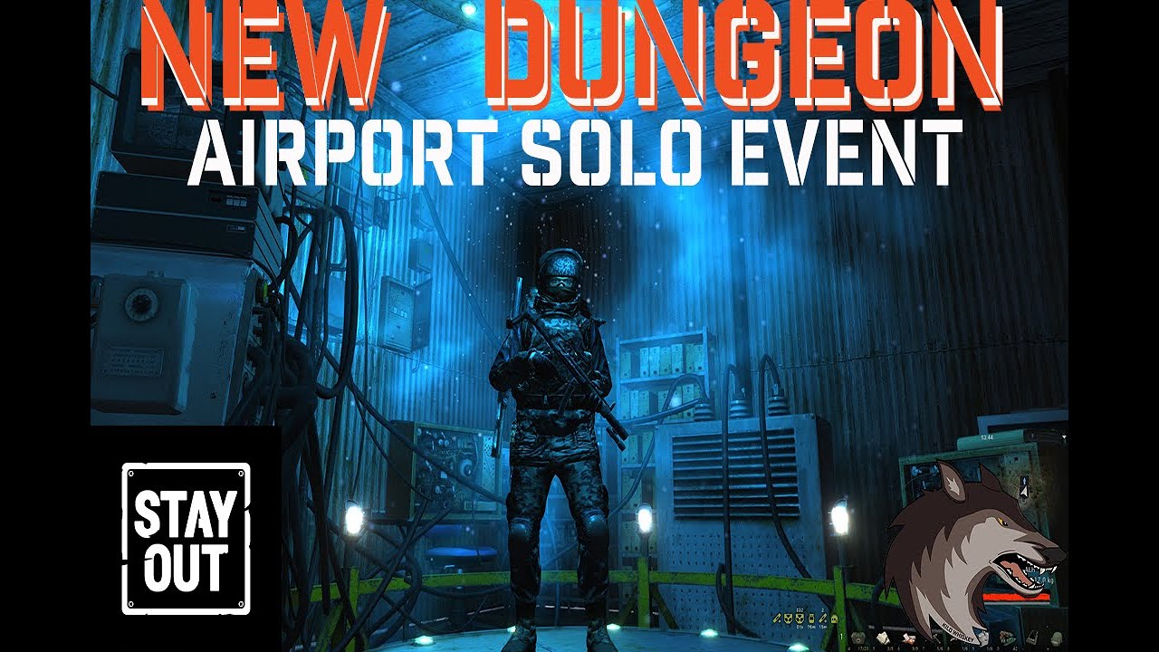Stalker Online / Stay Out Gameplay / Airport Dungeon / city area solo event #stayout #stalkeronline