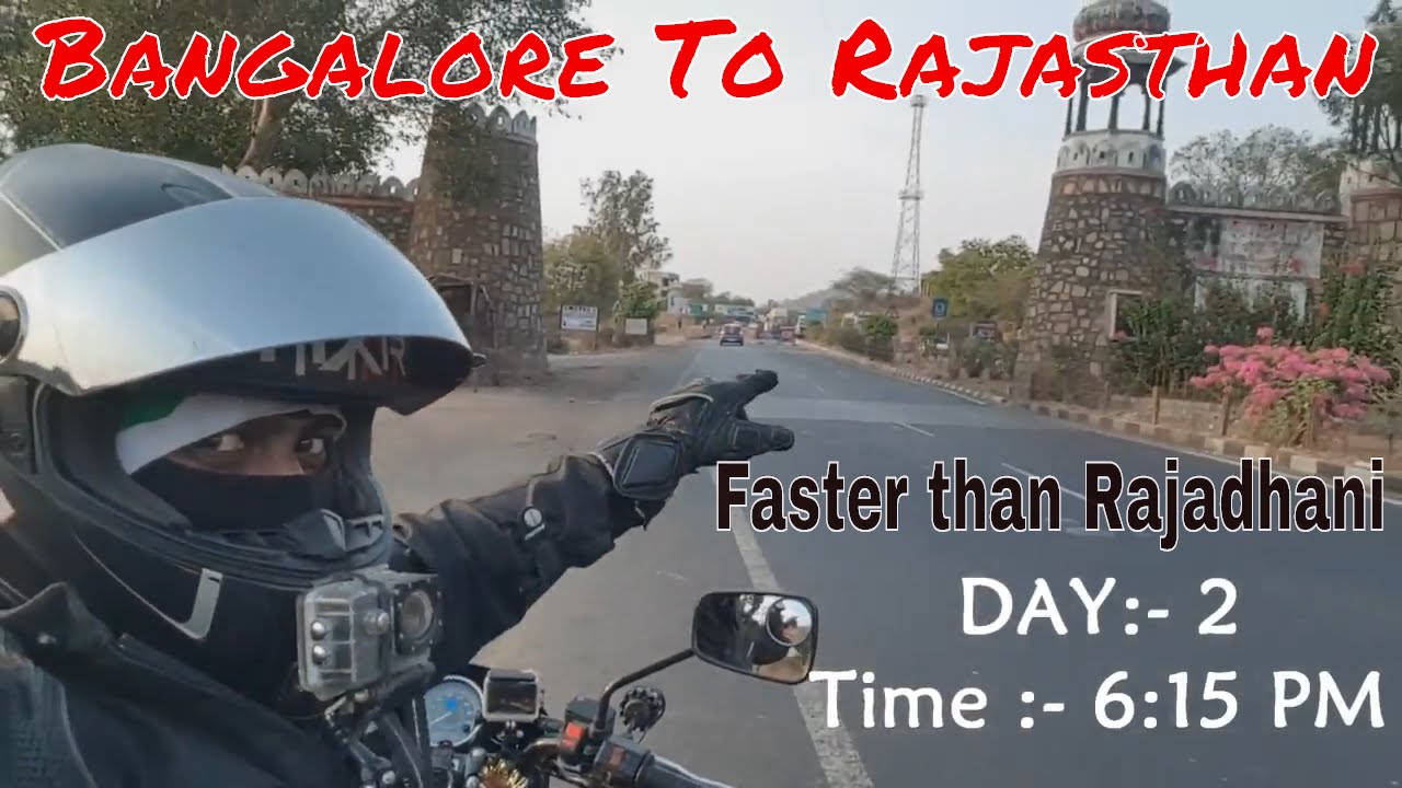 Part 1 :-  Bangalore To Rajasthan(2100km)  on Bajaj Avenger street 220 ( Faster than Rajadhani )