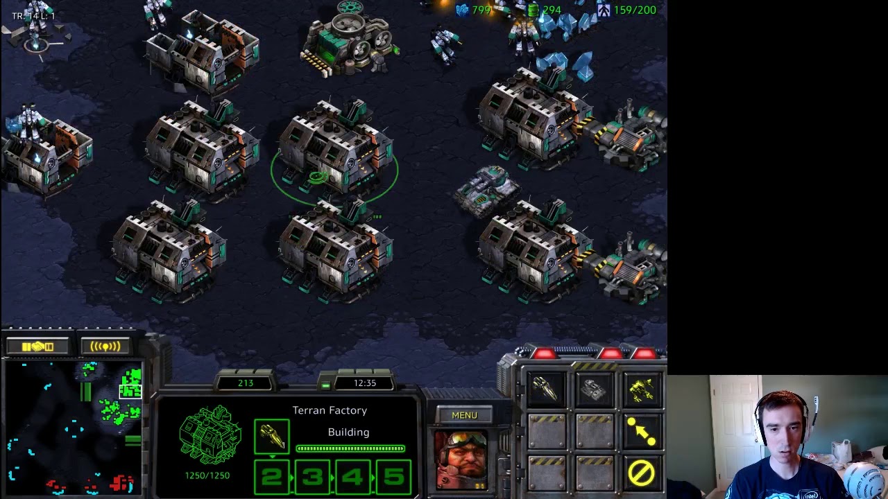 StarCraft Remastered - 1v1 (FPVOD) Nyoken (T) vs MirkGoGoYo (P) Gladiator Patch 1.21
