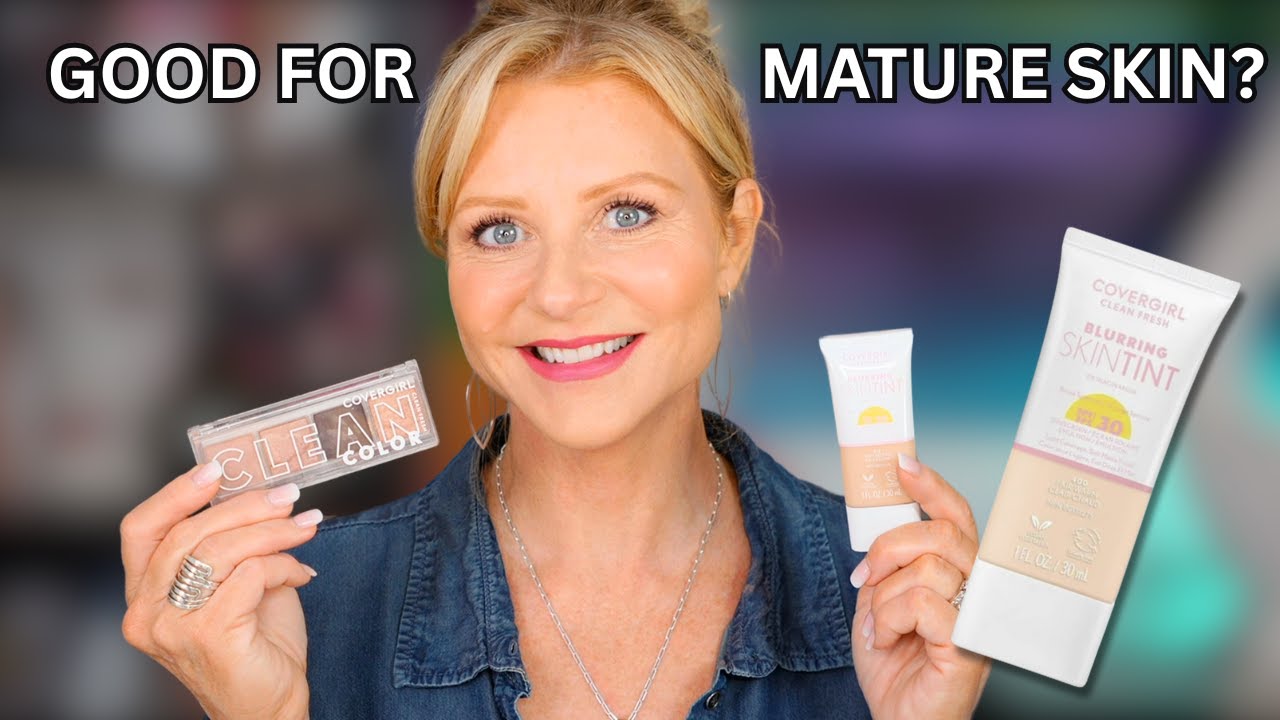 CoverGirl Clean Fresh Blurring Skin Tint Review with Daylight Check-In, Over 50