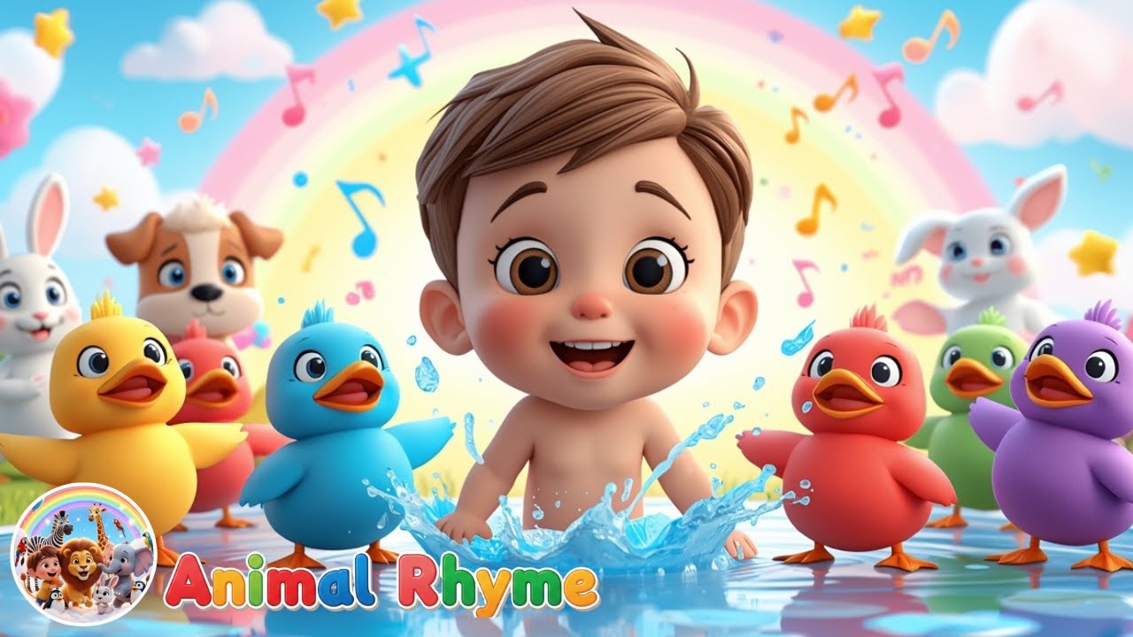 Splish Splash Duck Parade! | Jack’s Viral Quack Quack Song | Learn to Waddle & Flap