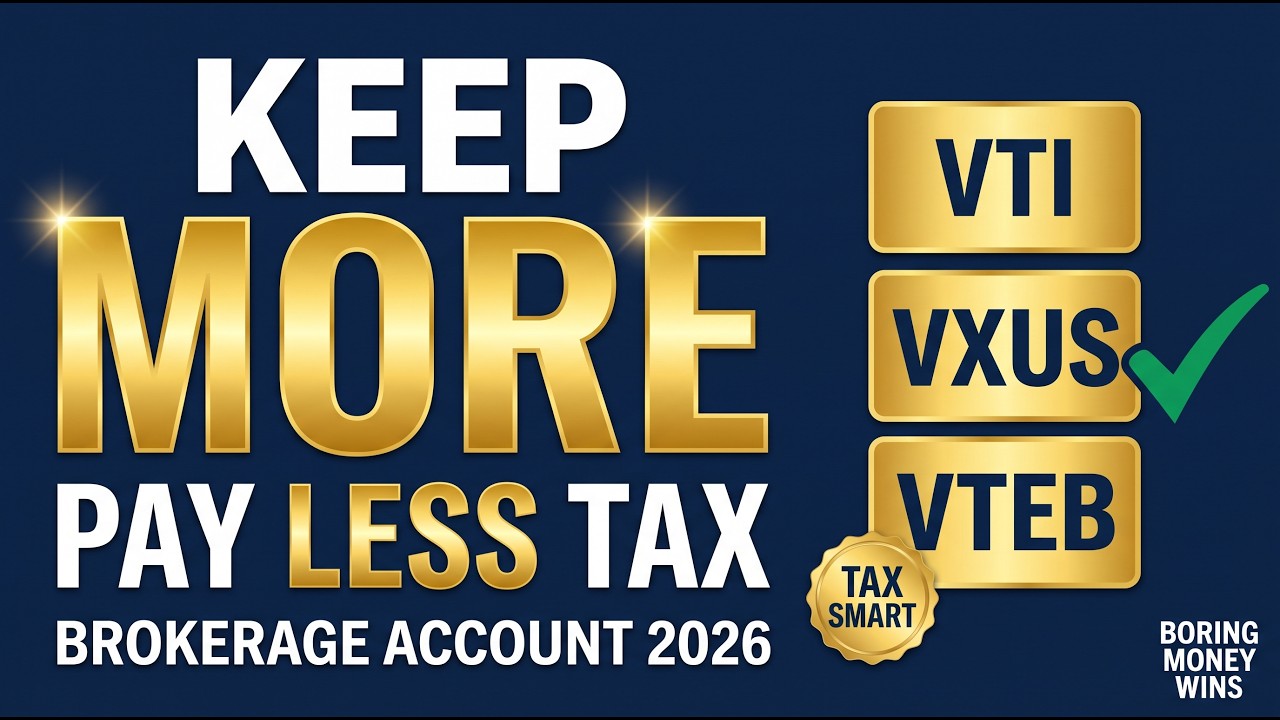 How to Build a Tax-Efficient Portfolio in a Brokerage Account (2026)