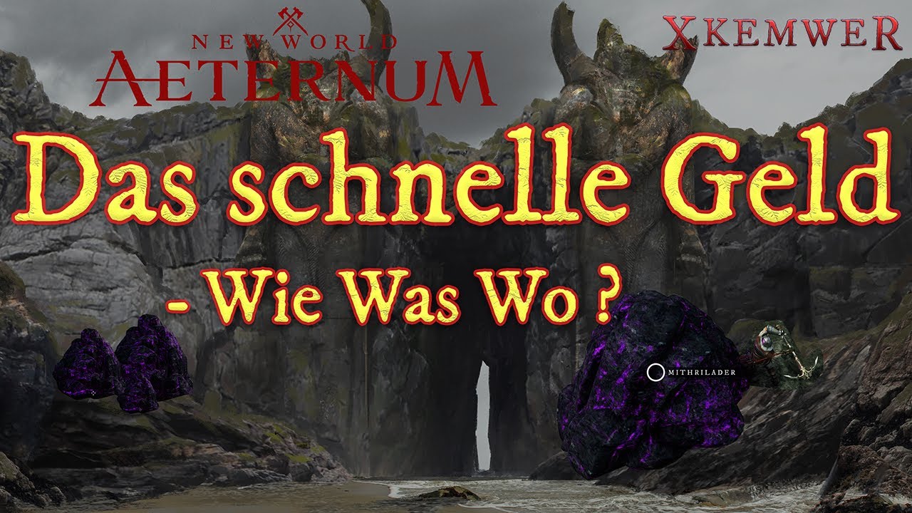 New World schnelle Taler machen im  Game in 4K und auf Deutsch