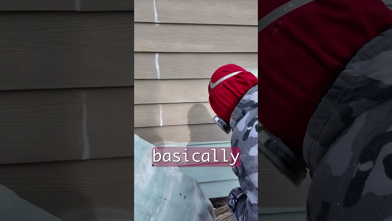Chalky exterior? That residue must be removed before painting