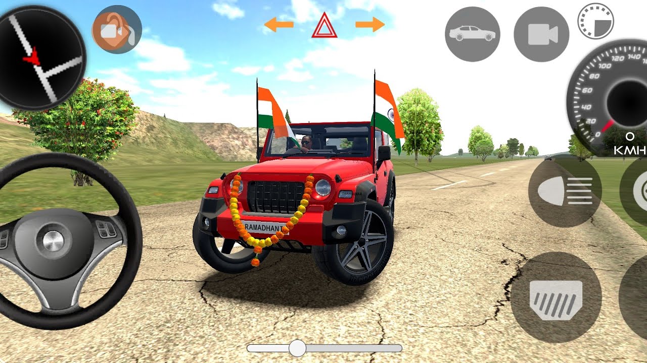 Modified Mahindra Thar😈Games:Indian Red  Thar (Gadi Wala Games) Car Game Android Game - #2026