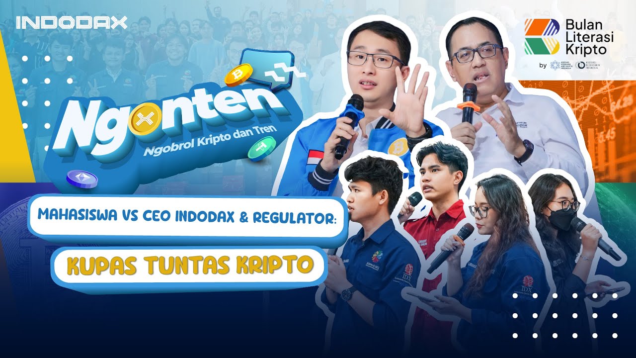 Kupas Tuntas Crypto: Perdebatan Mahasiswa, CEO Indodax & Regulator