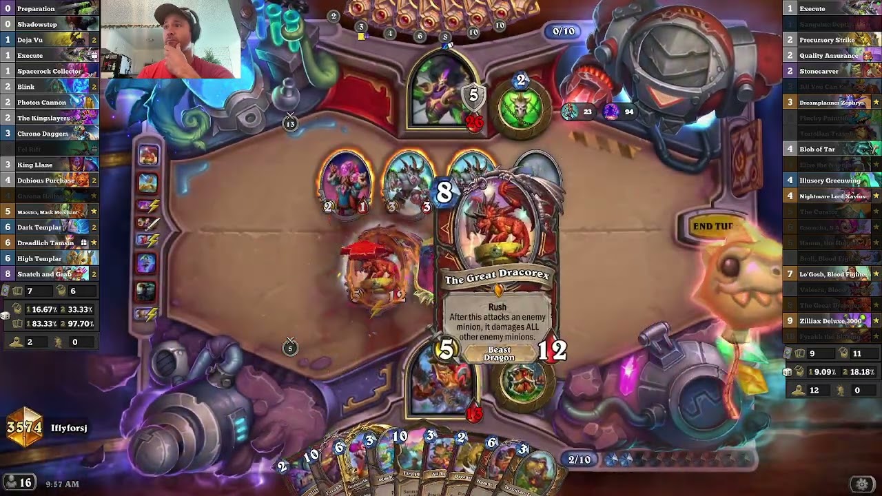 NEW Value Warrior PART 1 - Hearthstone Standard Ranked - Across the Timeways