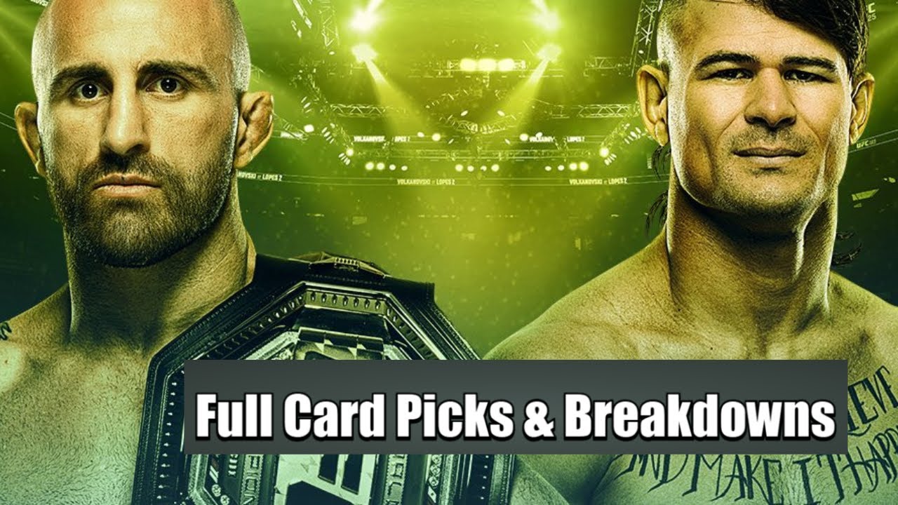 UFC 325 Full Card Picks, Predictions and Breakdowns | Cozy Talks 014