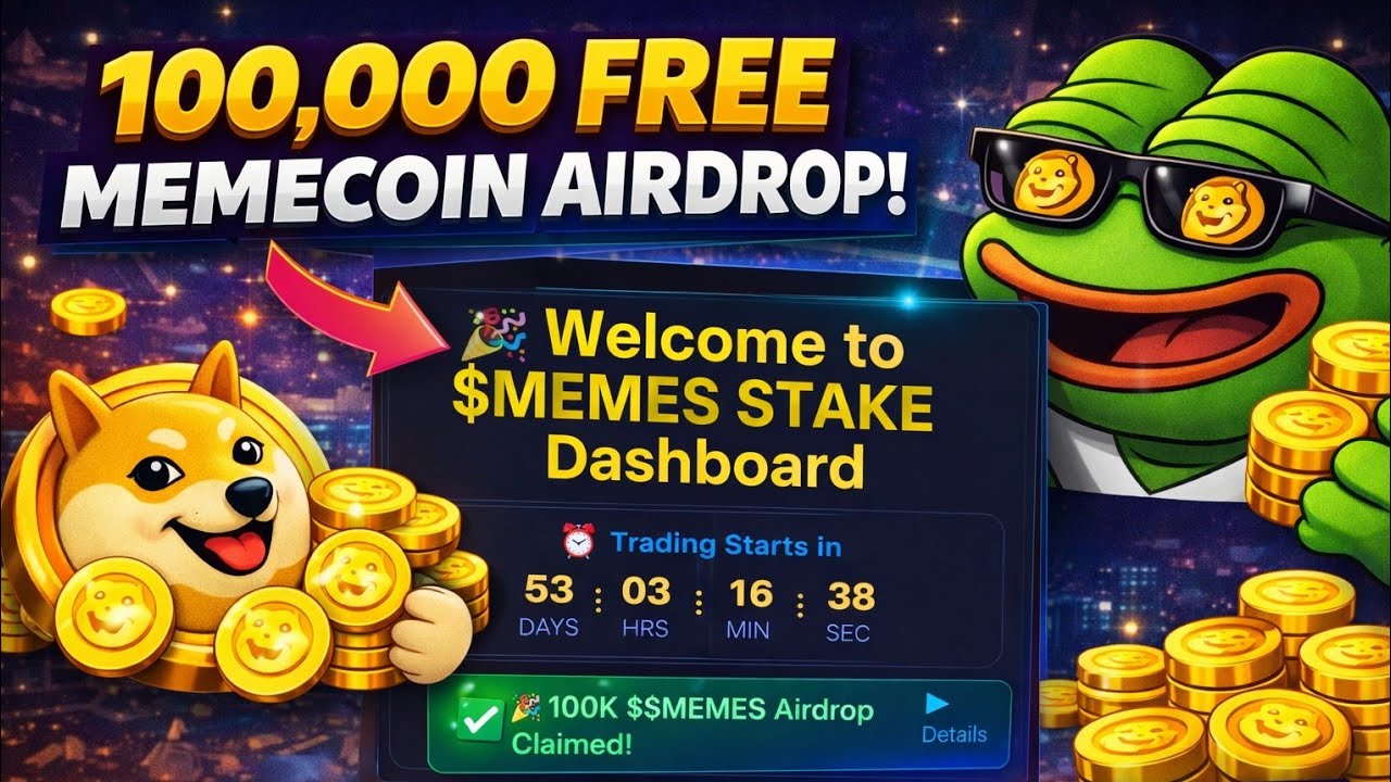 100,000 FREE Memecoin Airdrop on BNB Chain | Step-by-Step MetaMask Claim Guide