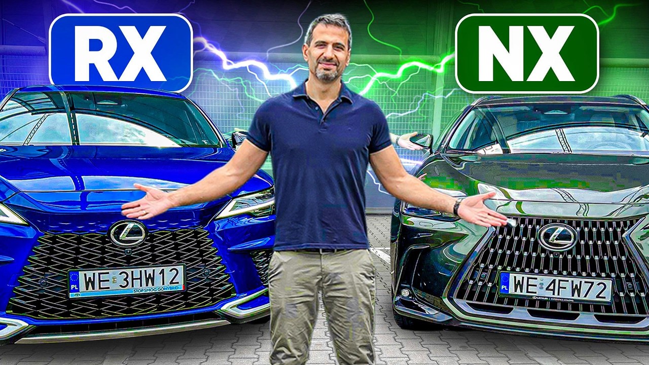 Czy warto dopłacić do Lexusa? Porównanie RAV4 vs NX vs RX (plug-iny) 