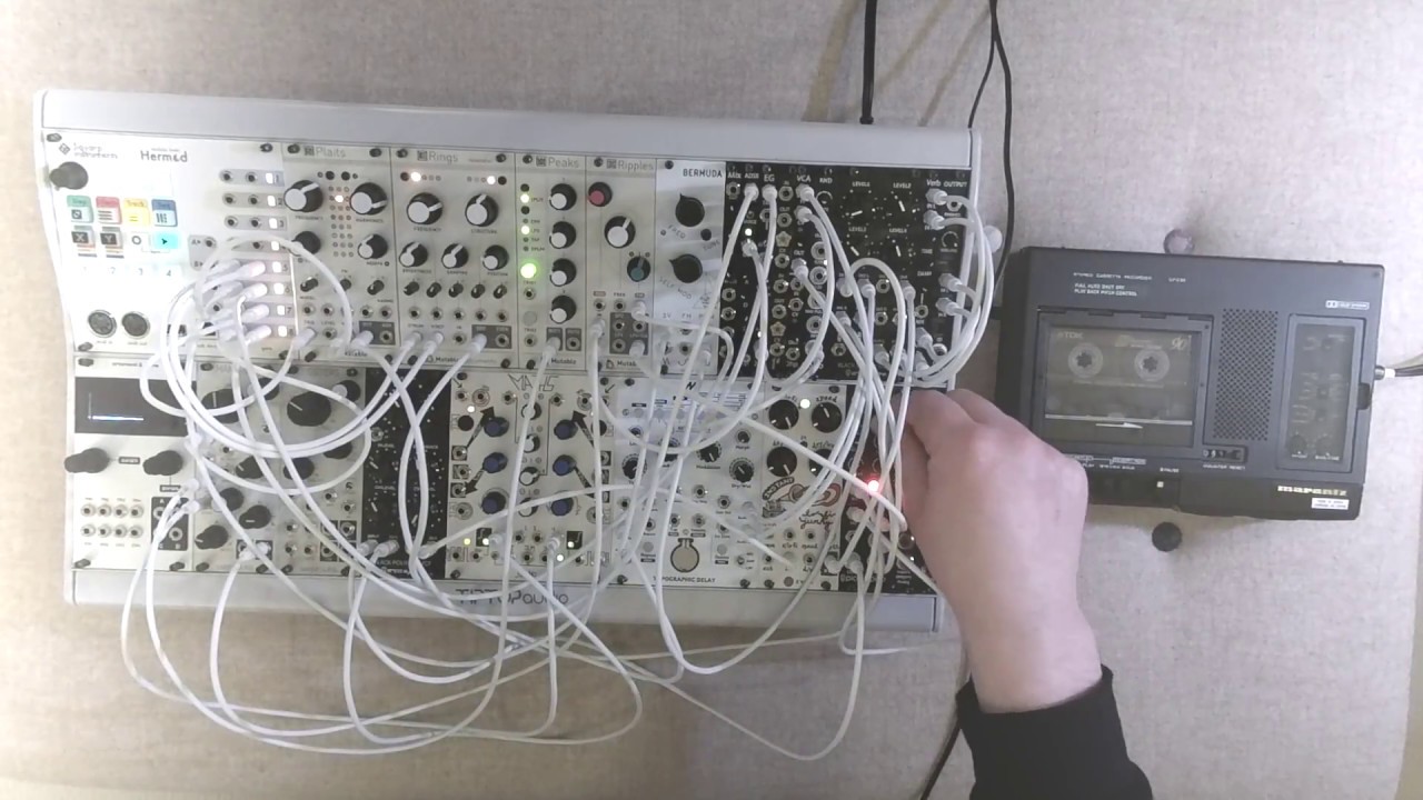 Everything Ends Here (Alessandro Cortini) // Eurorack Rings Mangrove Bermuda Plaits & Hermod