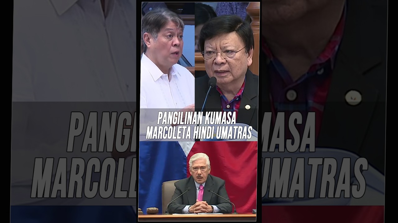 Marcoleta Tinira — Pangilinan May Matinding Sagot