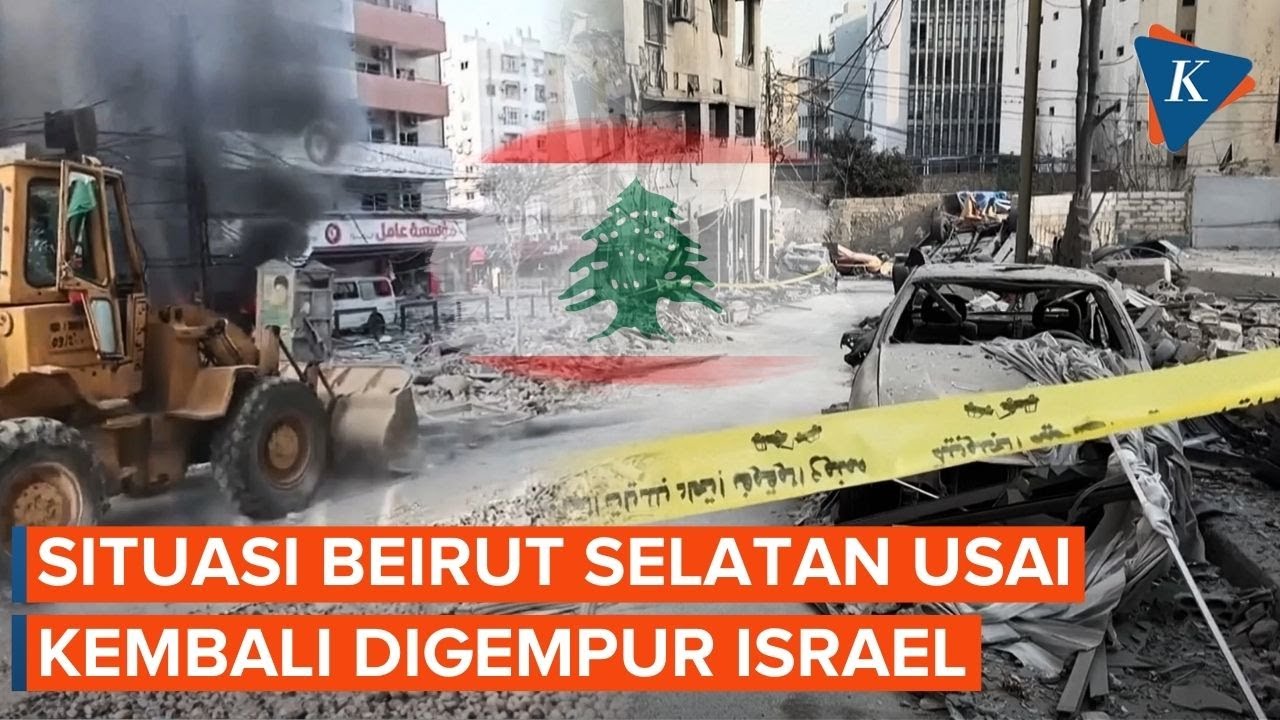 Serangan Israel ke Lebanon Berlanjut, Permukiman Padat Hancur di Beirut Selatan