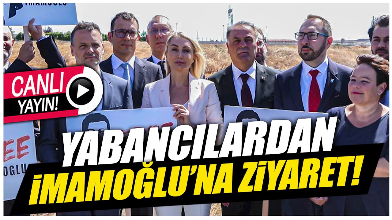 Yabancı siyasetçilerden Ekrem İmamoğlu'na ziyaret!