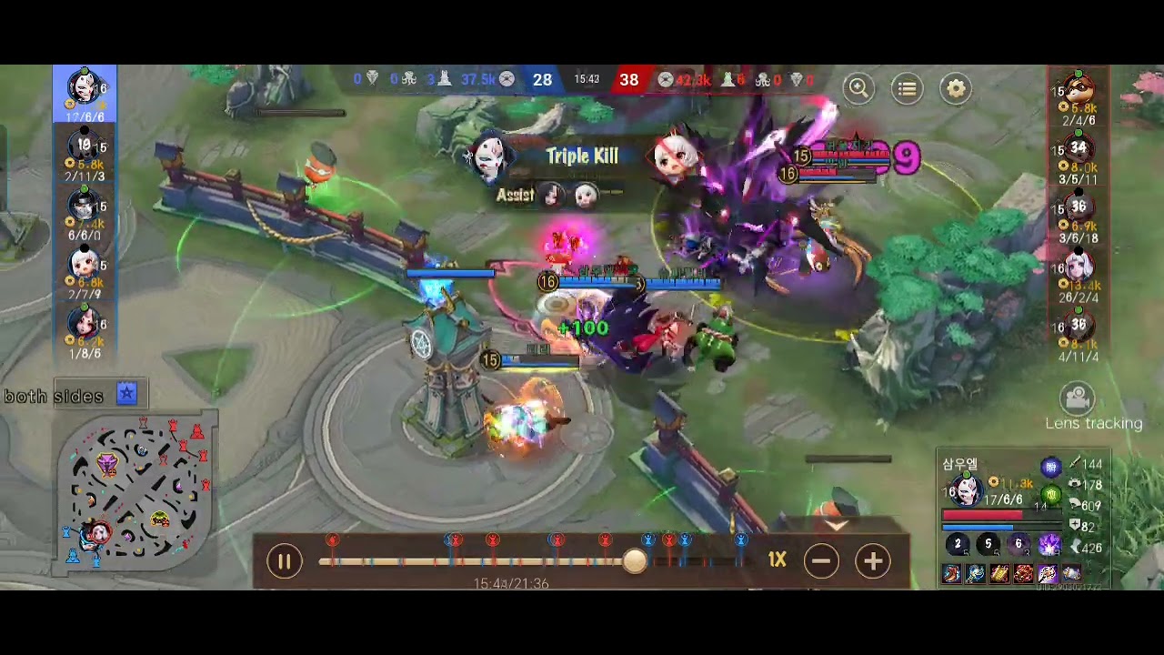 Onmyoji Arena - Tamamonomae POV Pentakill