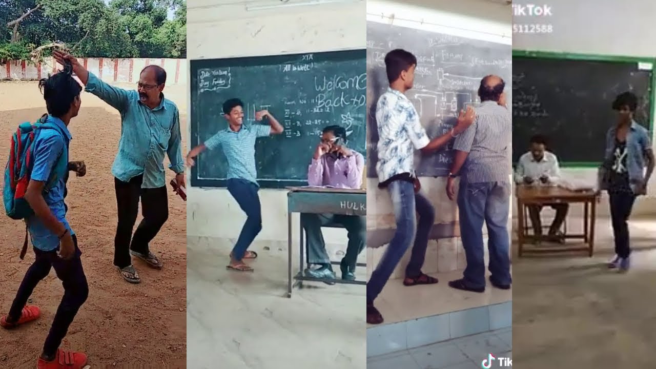 பள்ளி ஆசிரியர்களை கேலி செய்யும் மாணவர்கள் Tamil Dubsmash அட்டுழியங்கள் 2019