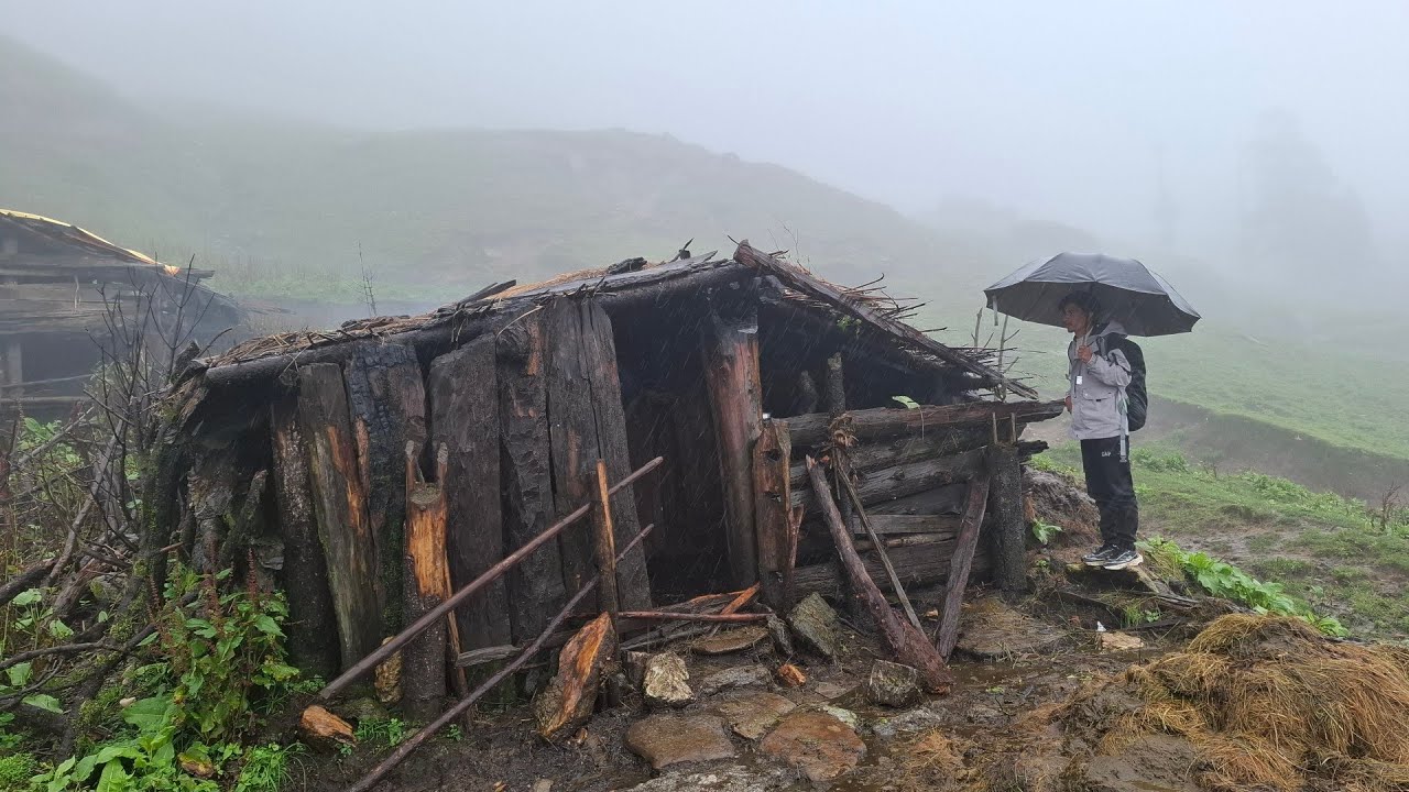 Most Peaceful & Relaxing Mountain Village Life in Rainy Season | All Season Documentary video |