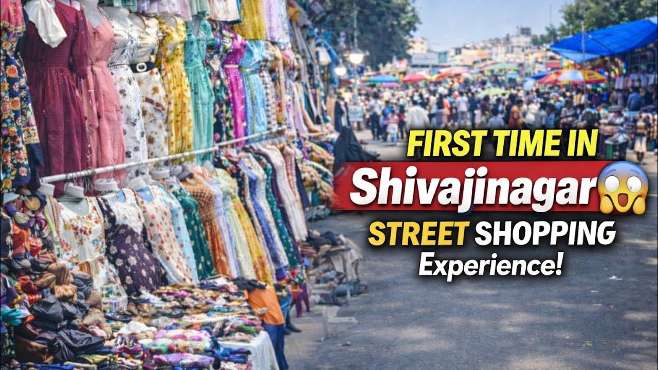 First time experienced shivajinagar street shopping🛍️ |kannada vlogs| #shivajinagar #bangalore 