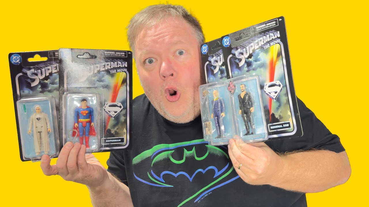 These Spin Master Superman Figures Look Like They Time Traveled from 1978!