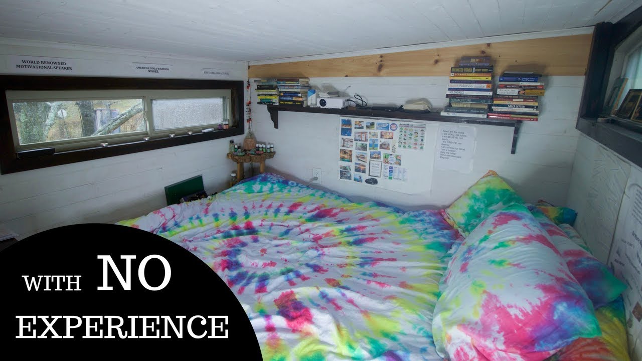 HOW TO BUILD A TINY HOUSE // with NO Experience