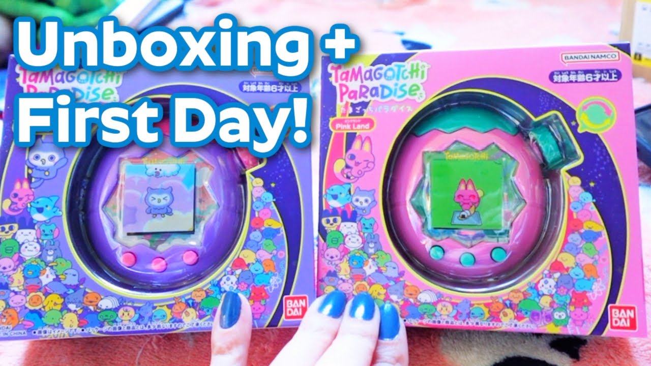 Tamagotchi Paradise Unboxing & First Day Gameplay | My First Impressions