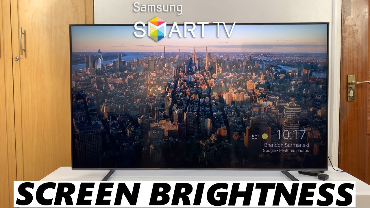 Samsung Smart TV: как изменить яркость экрана