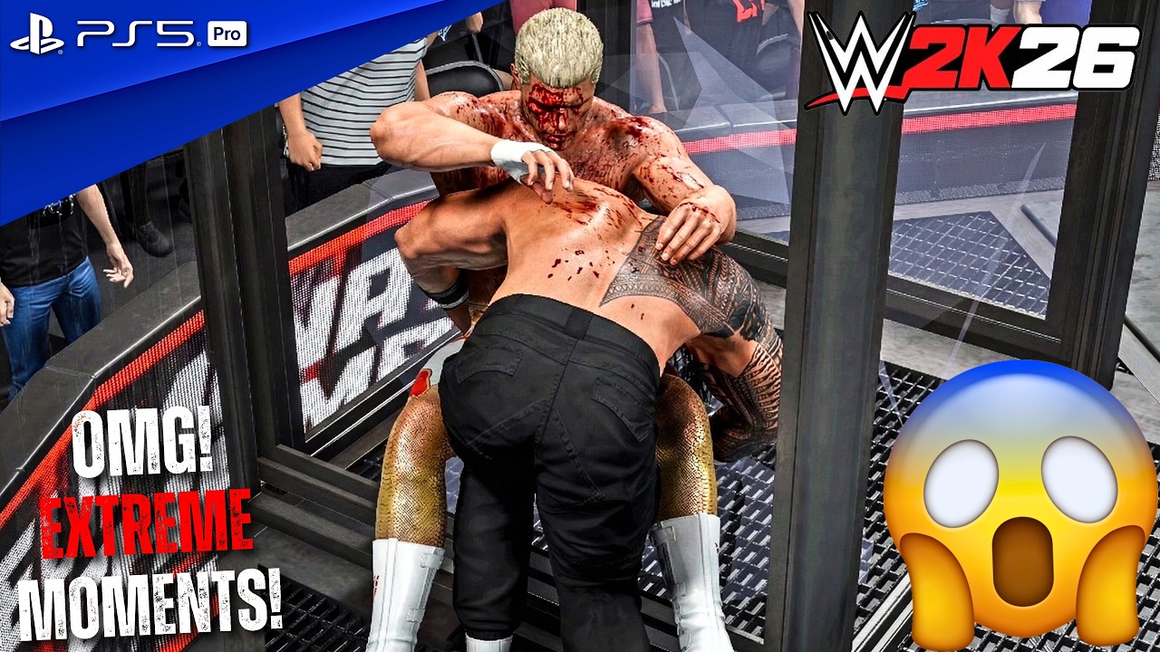 WWE 2K26 - Legendary Elimination Chamber Match | PS5 Pro [4K60]
