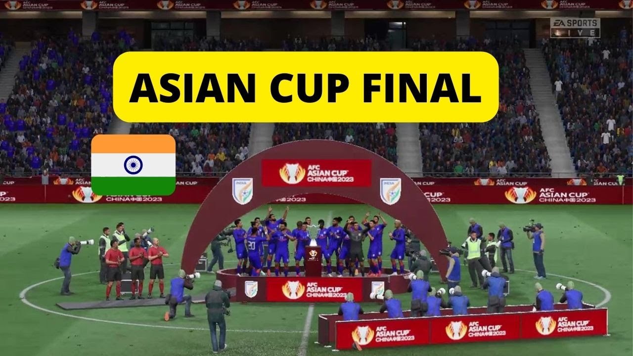 India vs japan AFC Asian Cup 2023 | Final Match | FIFA 22 Gameplay