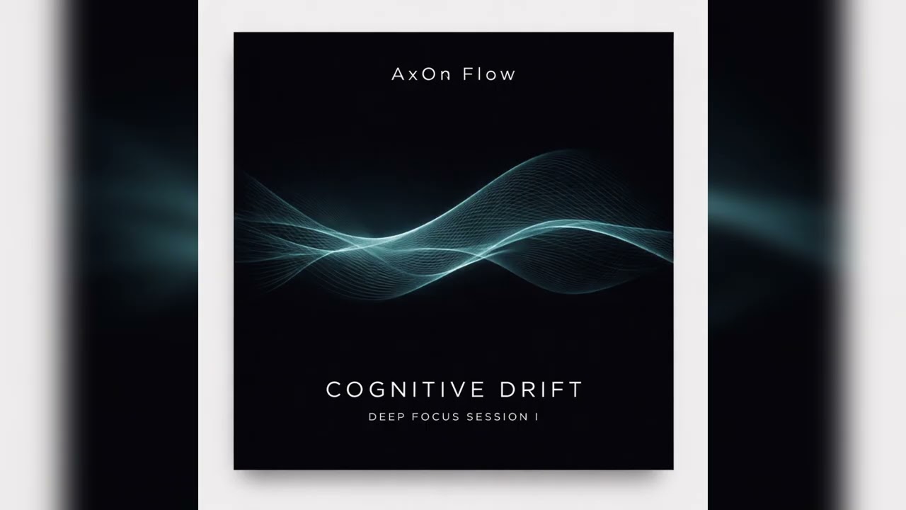 Cognitive Drift – 1 Hour Deep Focus Music for Study & Work | AxOn Flow