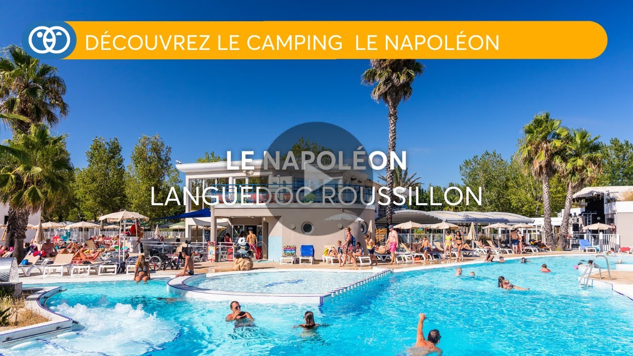 Camping Vias : D&eacute;couvrez le camping Le Napol&eacute;on dans le Languedoc Roussillon ☀ - Homair Vacances
