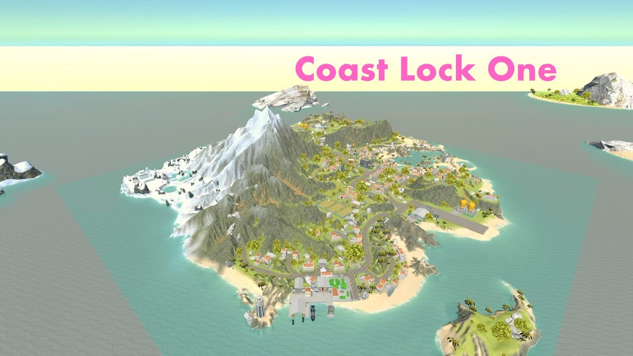 Coast Lock One - Ravenfield Custom Map Showcase