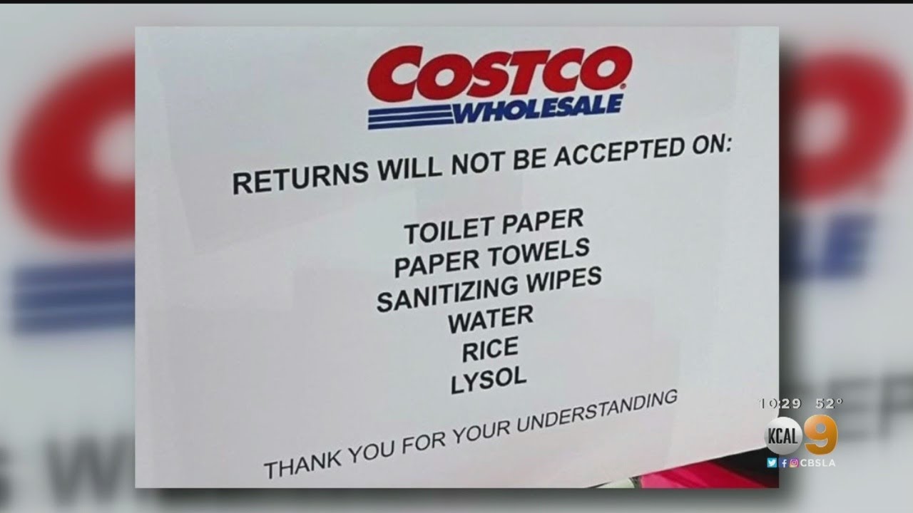 Costco Cracks Down On Panic Buying Amid Coronavirus Pandemic