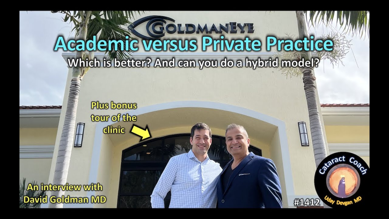 CataractCoach 1412: academic versus private practice ophthalmology