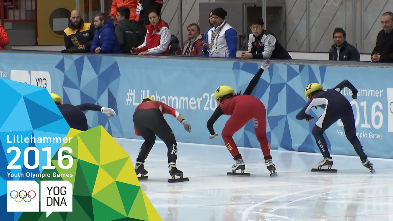 Short Track 500m - Yize Zang (CHN) wins Ladies' gold | Lillehammer 2016 Youth Olympic Games