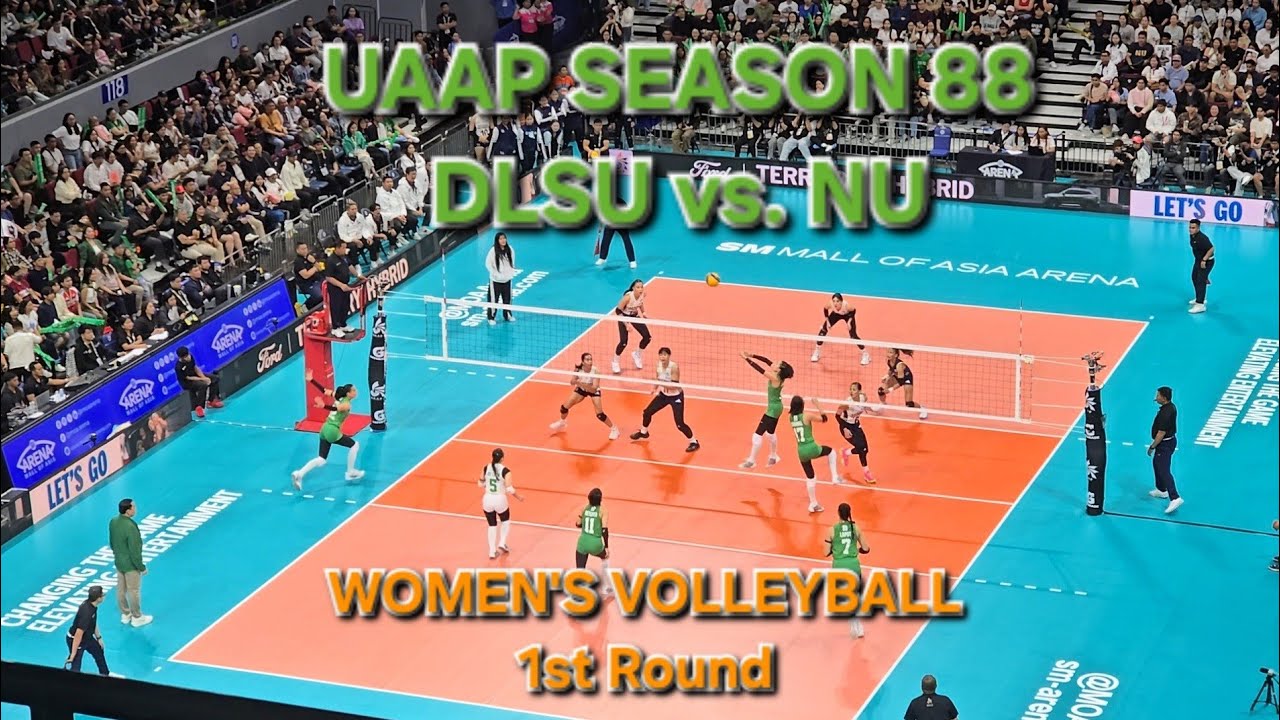 DLSU vs. NU, Women's Volleyball, UAAP Season 88, 1st Round, March 15, 2026