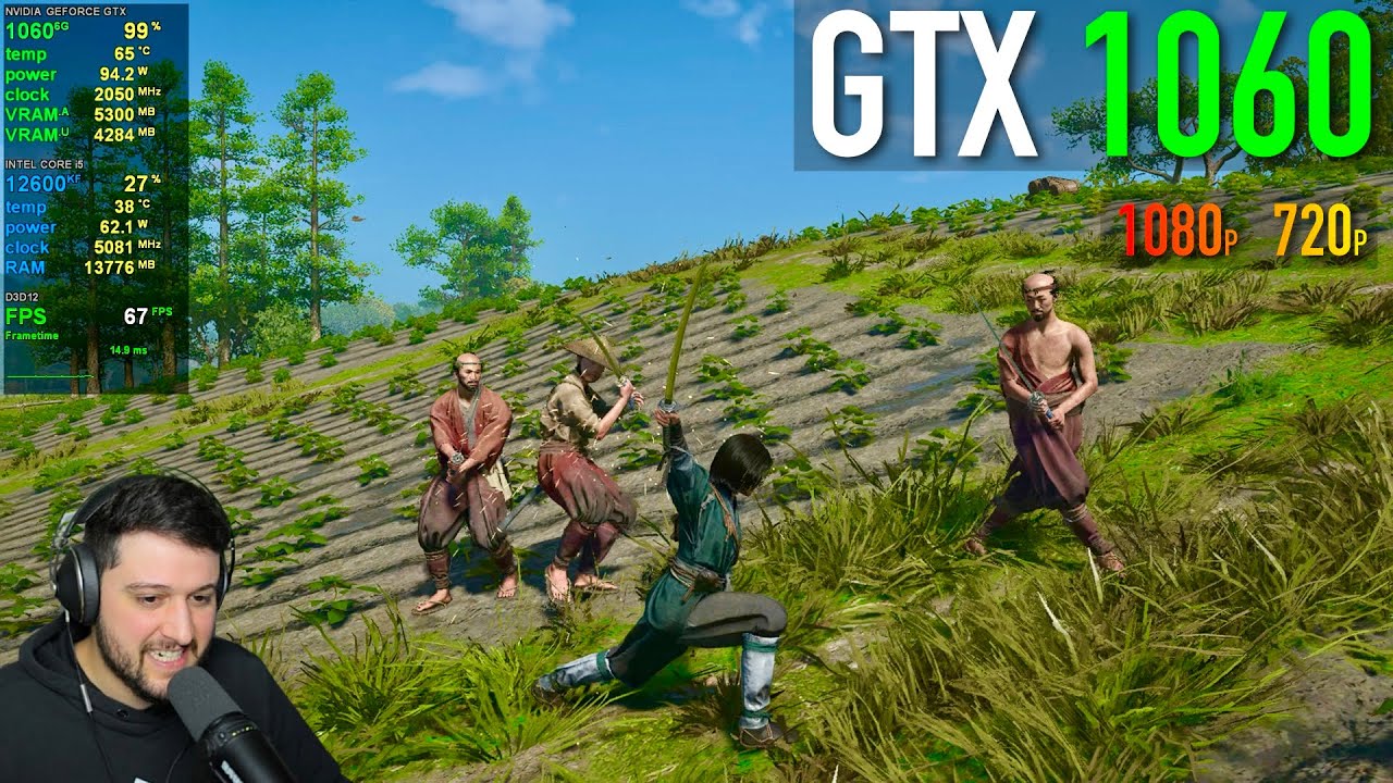 GTX 1060 в Assassin's Creed Shadows — для 1060 всё кончено 🥲