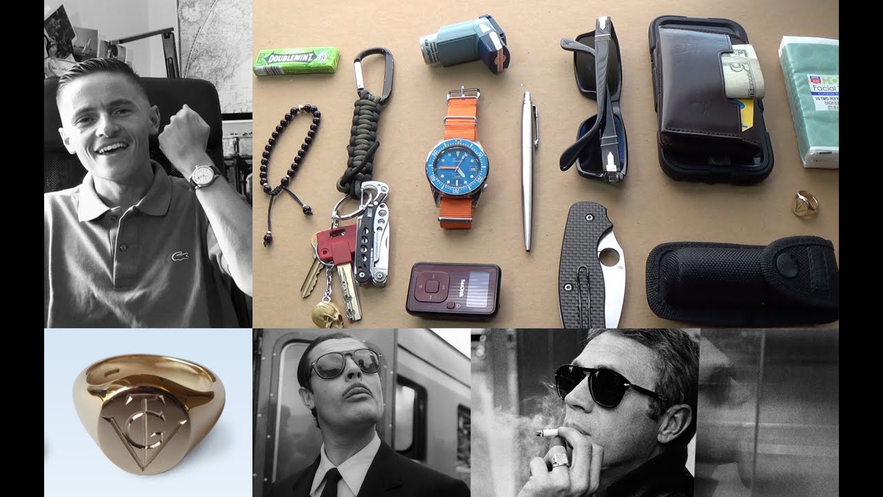 My Everyday Carry (EDC) Essentials, Designing A New Signet Ring & FREE Download Giveaway!