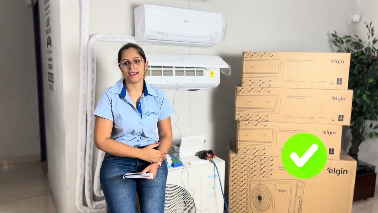 Como fazer a limpeza do ar condicionado Split Elgin inverter? Quem deve fazer é qual período fazer.