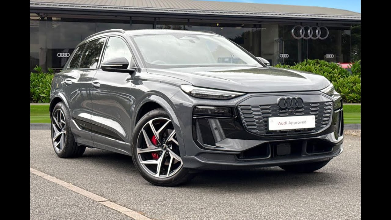 Audi Approved Audi Q6 E-Tron SUV Q6 SUV Edition 1 E-tron Performance in Magnet Grey - DS25WWM